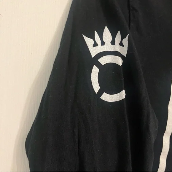 Bella + Canvas Medium Long Sleeve Shirt Graphic BLT DIF RNT Unisex Black White - Picture 2 of 7